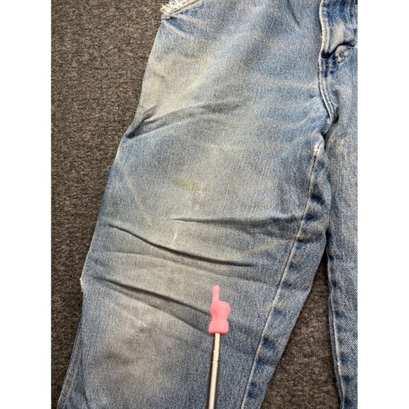 Dickies Carpenter Jeans Mens 32x30 Blue Fits 33x26 Light Relaxed Fit Workwear - Picture 5 of 16